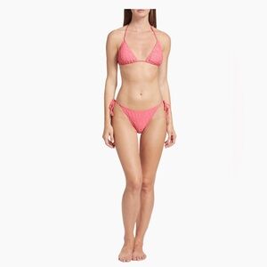 Dua Lipa x Versace Allover Towel Bikini Set | Top Sz 2 Bottom Sz 3 | NWOT